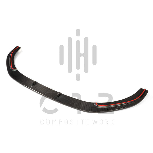 VOLKSWAGEN GOLF 7 GTI SPLITTER ANTERIORE IN CARBONIO V1