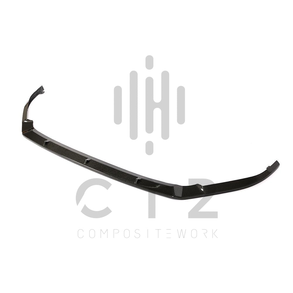 VOLKSWAGEN GOLF 7.5 R SPLITTER ANTERIORE IN CARBONIO V1