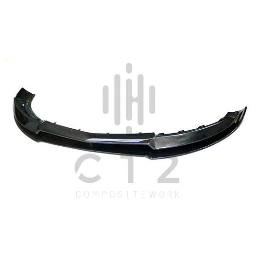 MERCEDES CLASSE A W176 SPLITTER ANTERIORE IN CARBONIO V2