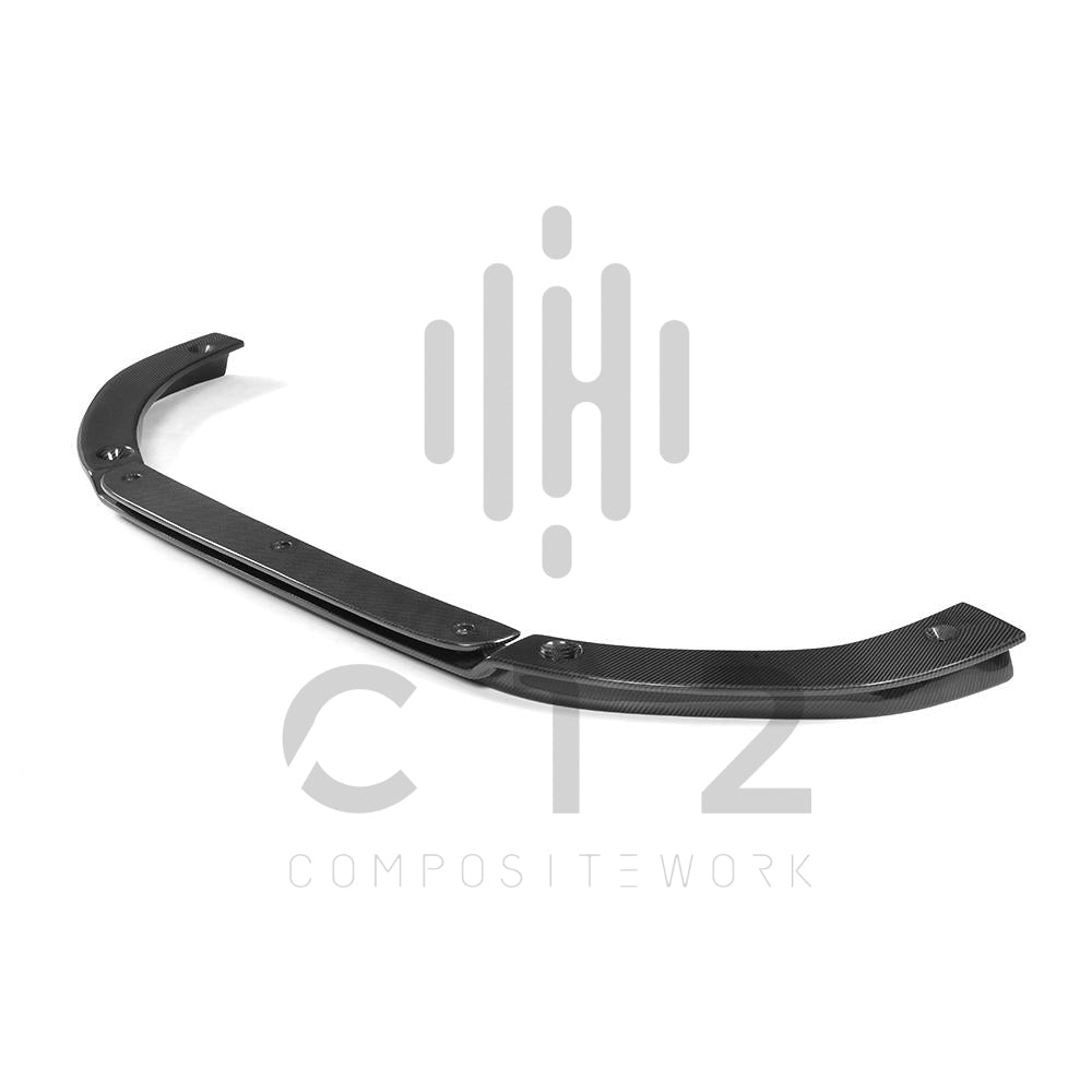 VOLKSWAGEN GOLF 7.5 GTI SPLITTER ANTERIORE IN CARBONIO V2